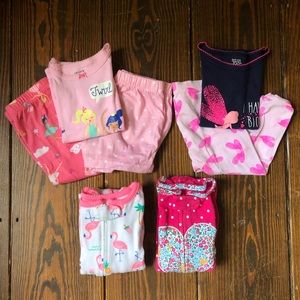 Baby Girl 12mos Jammies